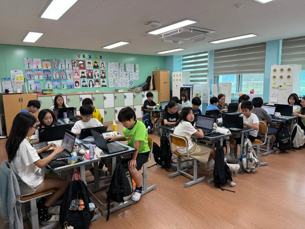 초등학교 AI 리터러시 수업 현장